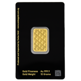 999.9 SwissGold Minted Bar - 10 grams